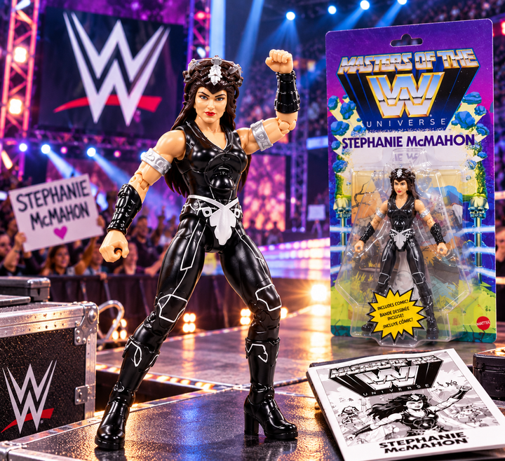 Masters of the WWE Universe Stephanie McMahon Action Figure