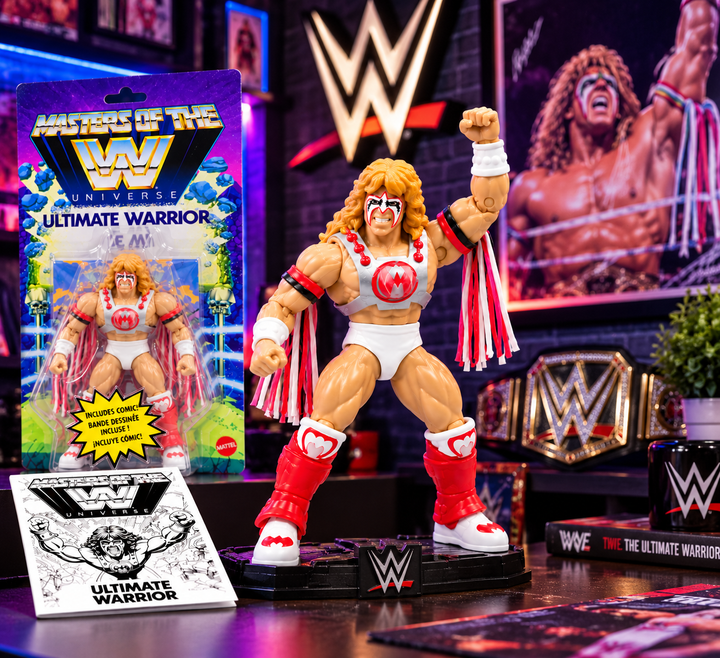 Masters of the WWE Universe Ultimate Warrior Action Figure