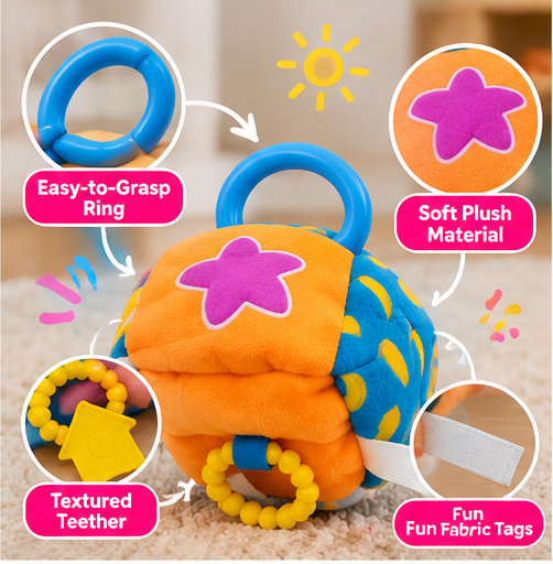 Ms. Rachel Musical Sensory Take-Along Toy