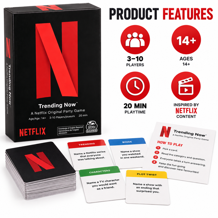Netflix Trending Now – Party Game