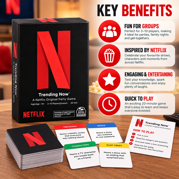 Netflix Trending Now – Party Game