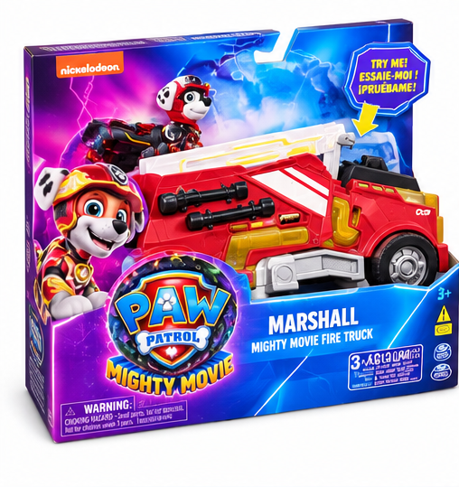 PAW Patrol Marshall Mighty Movie Fire Truck Toy