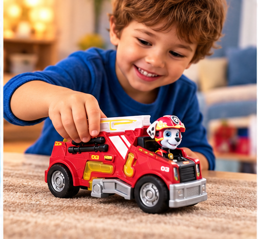 PAW Patrol Marshall Mighty Movie Fire Truck Toy