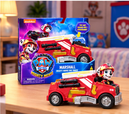 PAW Patrol Marshall Mighty Movie Fire Truck Toy