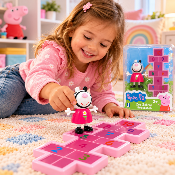 Peppa Pig Zoe Zebra’s Hopscotch Playset