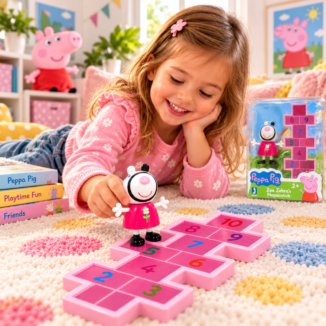 Peppa Pig Zoe Zebra’s Hopscotch Playset