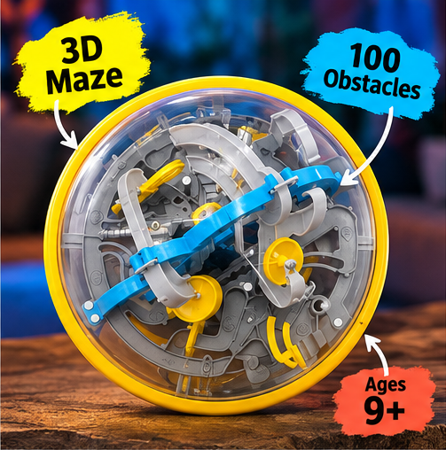 Perplexus Beast 3D Maze Puzzle – 100 Obstacles