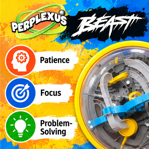 Perplexus Beast 3D Maze Puzzle – 100 Obstacles