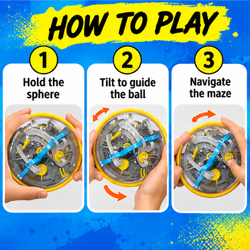 Perplexus Beast 3D Maze Puzzle – 100 Obstacles