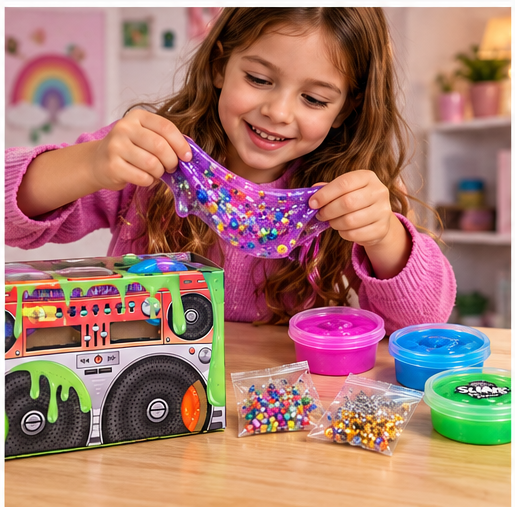 Play-Doh Rockin' Mix-Ins Craft Kit – Boombox-Themed Modeling Compound Set