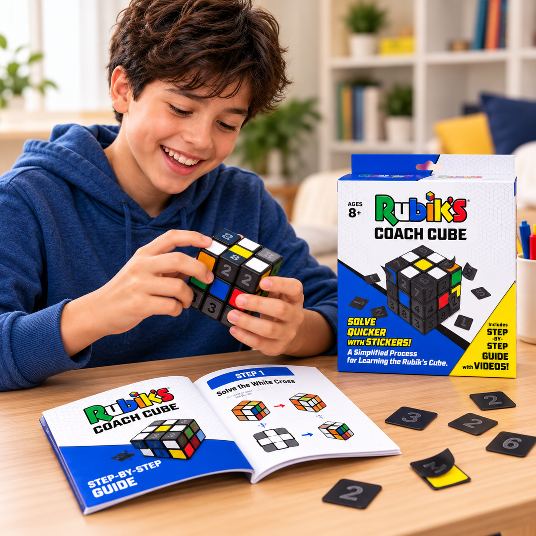 Rubik’s Coach Cube – Beginner 3×3 Puzzle Cube