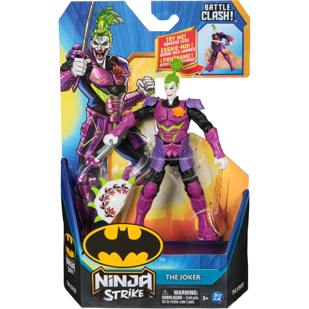 DC Joker Action Figure – 6-Inch Ninja Strike