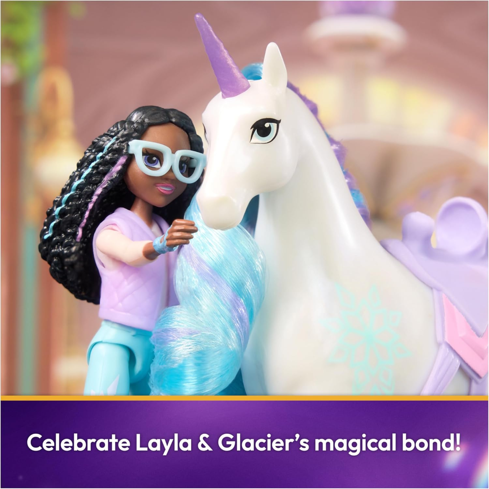 Unicorn Academy Layla & Glacier Playset