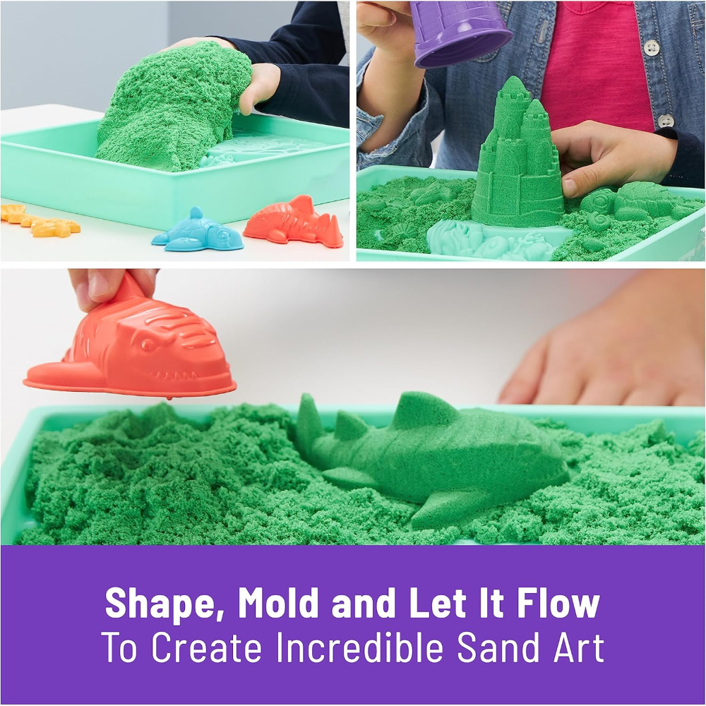 Kinetic Sand Sandbox Play Set