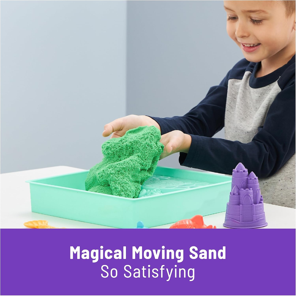 Kinetic Sand Sandbox Play Set