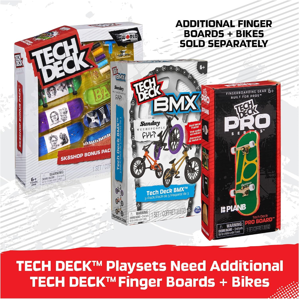 Tech Deck Skatepark Fingerboard Playset