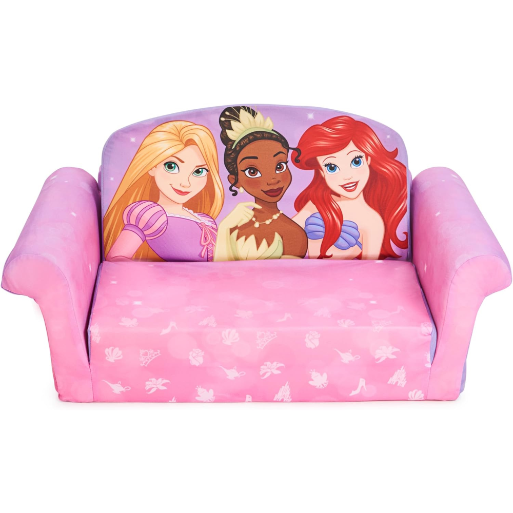 Disney Princess Flip-Open Foam Couch Bed