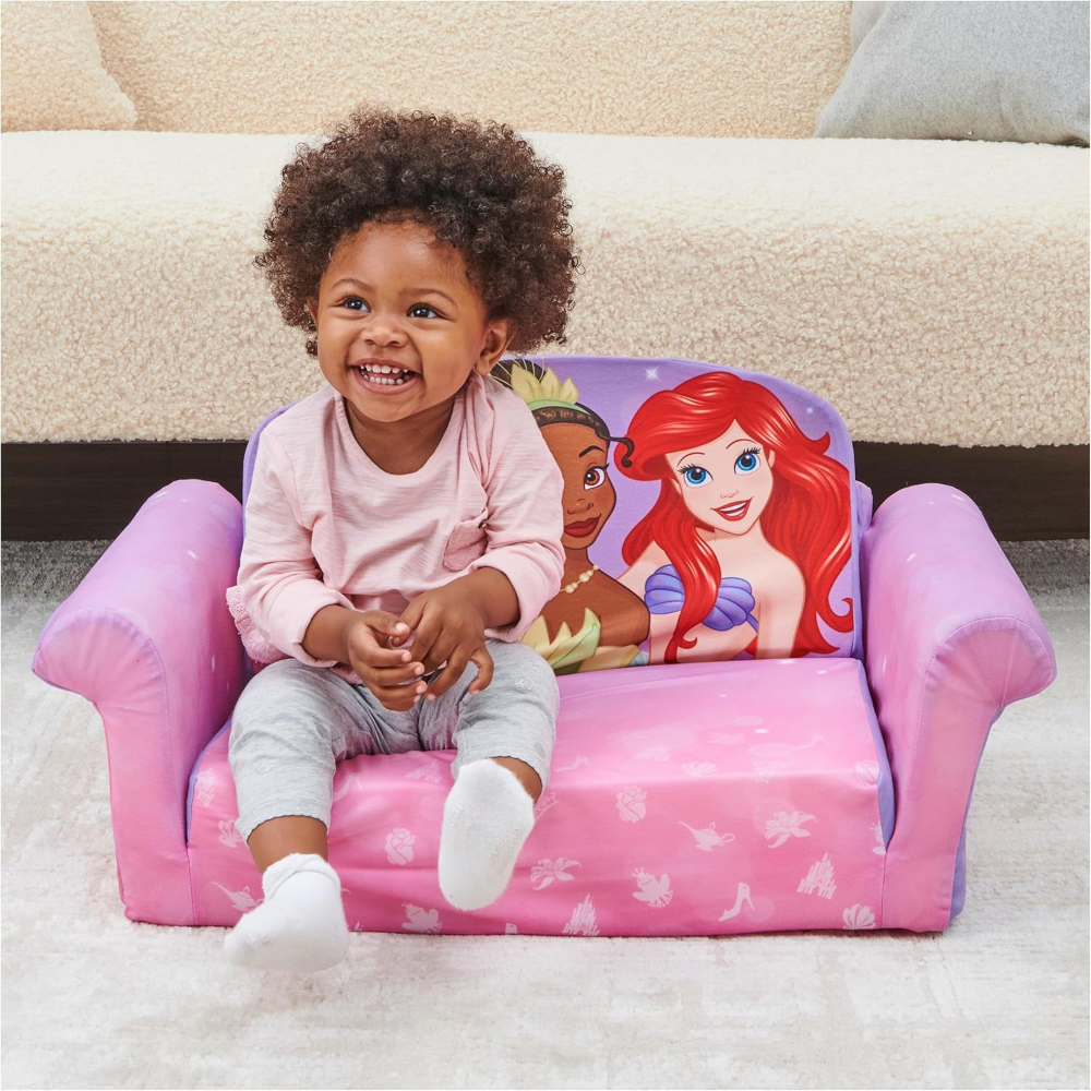 Disney Princess Flip-Open Foam Couch Bed