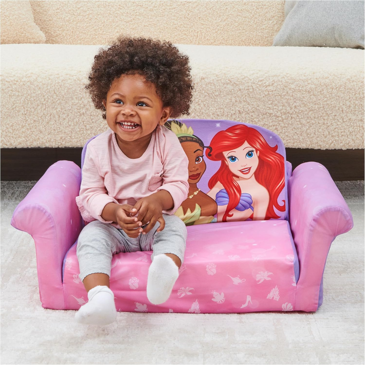 Disney Princess Flip-Open Foam Couch Bed