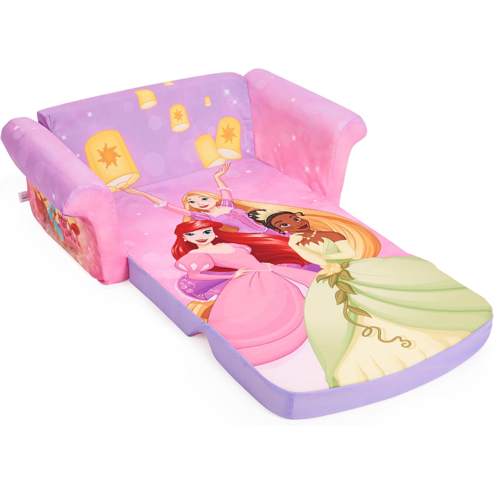 Disney Princess Flip-Open Foam Couch Bed