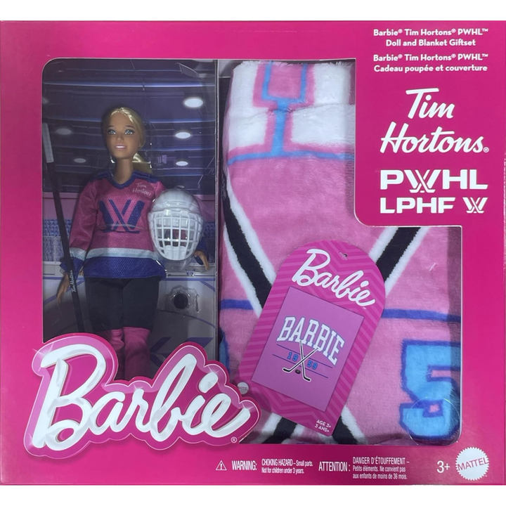 Barbie PWHL Hockey Player Gift Set