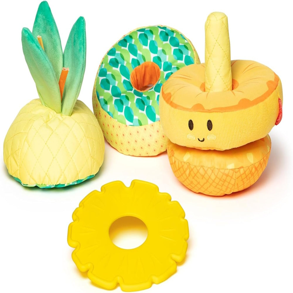 Melissa & Doug Multi-Sensory Pineapple Soft Stacker