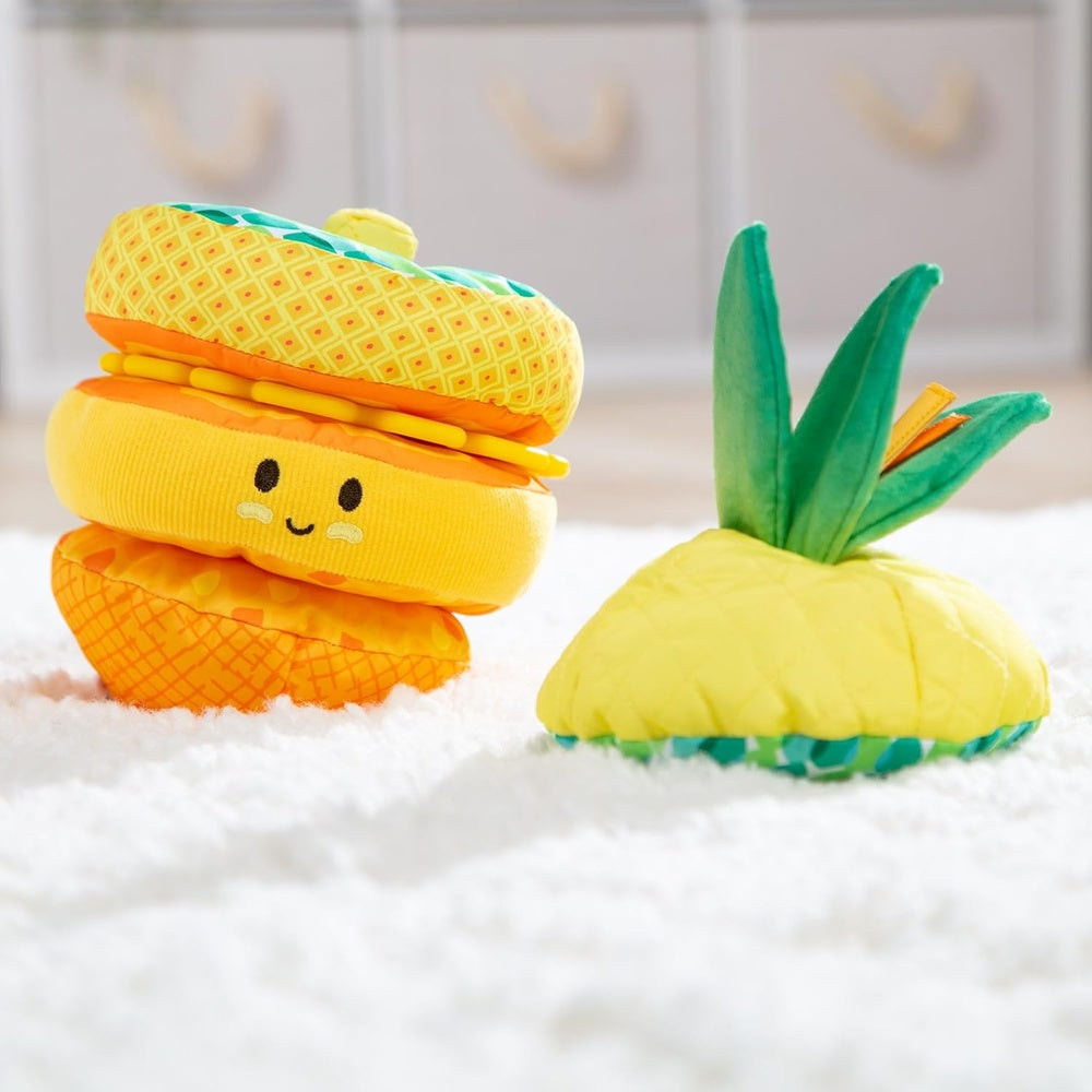 Melissa & Doug Multi-Sensory Pineapple Soft Stacker