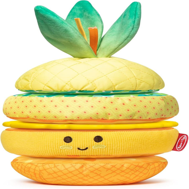 Melissa & Doug Multi-Sensory Pineapple Soft Stacker