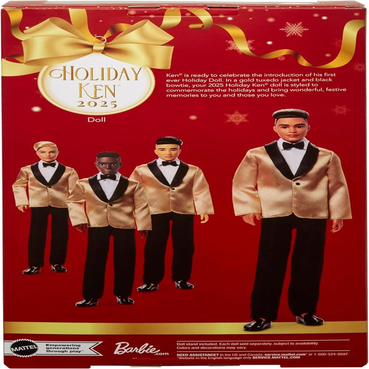 Holiday Ken Collectible Fashion Doll