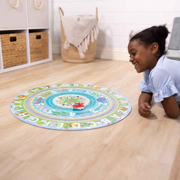 Melissa & Doug Round the Shore Tracks Floor Puzzle