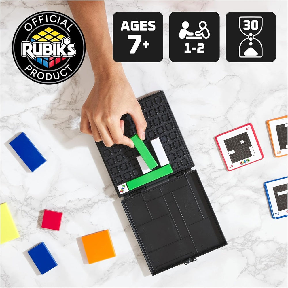 Rubik's Gridlock Puzzle Game (88 Challenges)